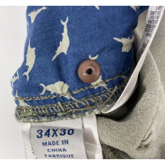 Tommy Bahama Jeans Soft Green Mens 34/30 Stretch Jeans 34 Khaki Tommy Bahama 34 - Picture 14 of 16